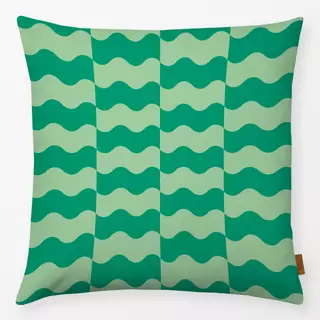 Kissen Rayas Onduladas verde