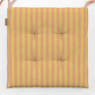 Sitzkissen Soft stripes apricot gelb