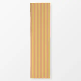 Tischläufer Soft stripes apricot gelb