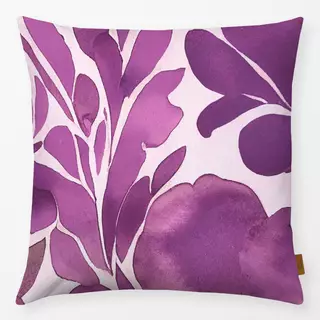Kissen Watercolor Flowers purple