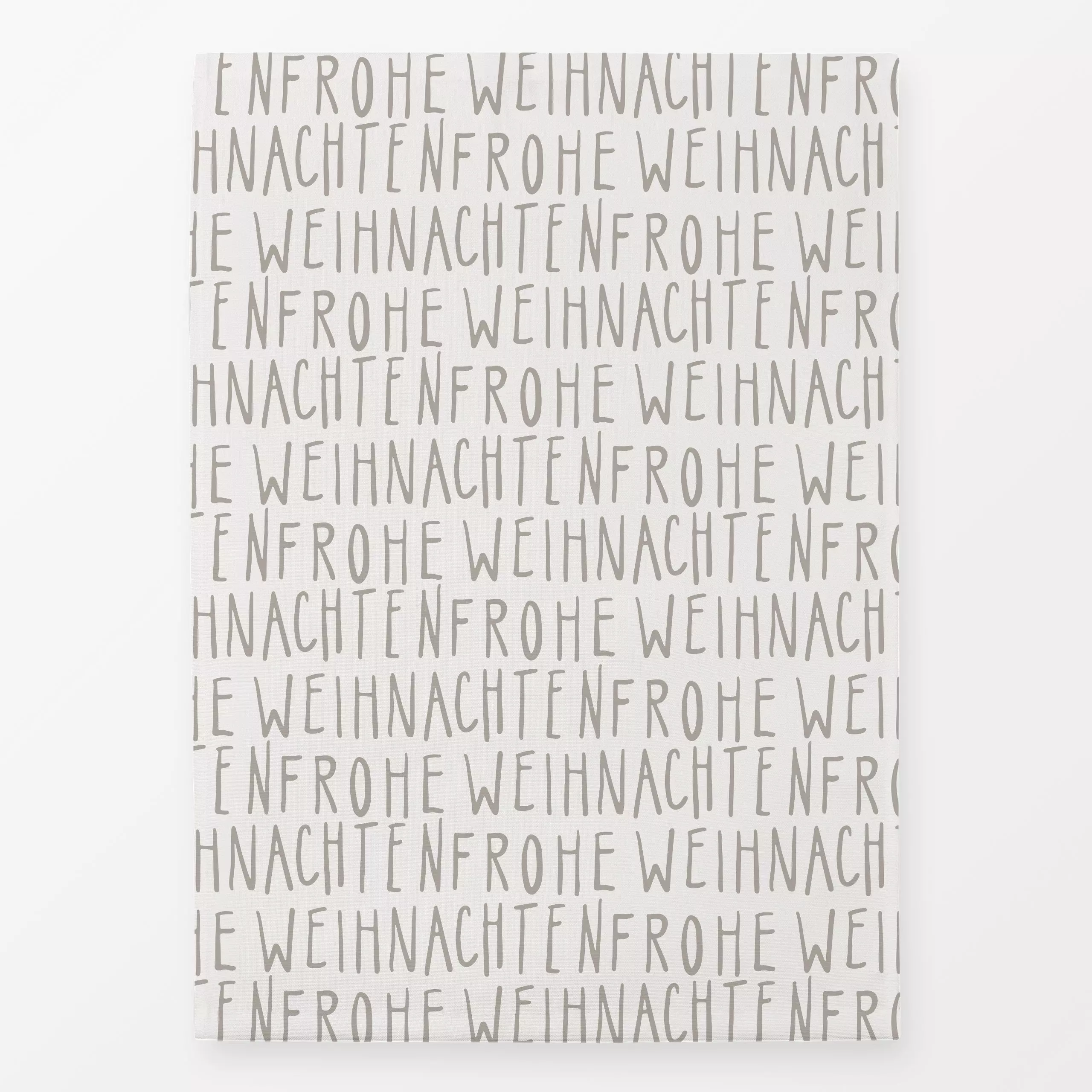 Geschirrtücher Frohe Weihnachten Pattern - Weihnachten, Winter - von „Kruth Design"; Blaugrau, skandinavisch, Weihnachten, b...