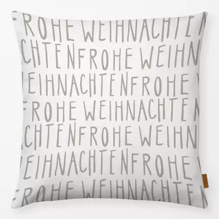 Kissen Frohe Weihnachten Pattern