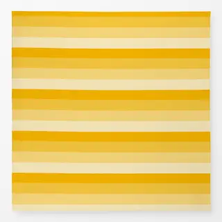 Tischdecke Streifen gelb