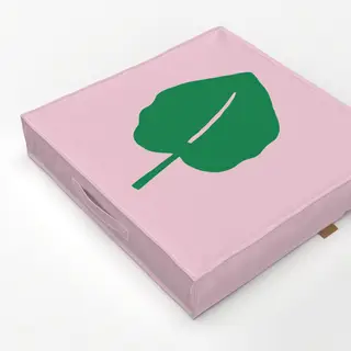 Bodenkissen Tropisches Blatt Monstera