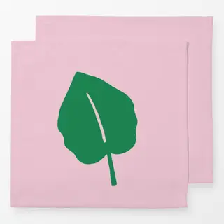 Servietten Tropisches Blatt Monstera