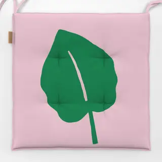 Sitzkissen Tropisches Blatt Monstera