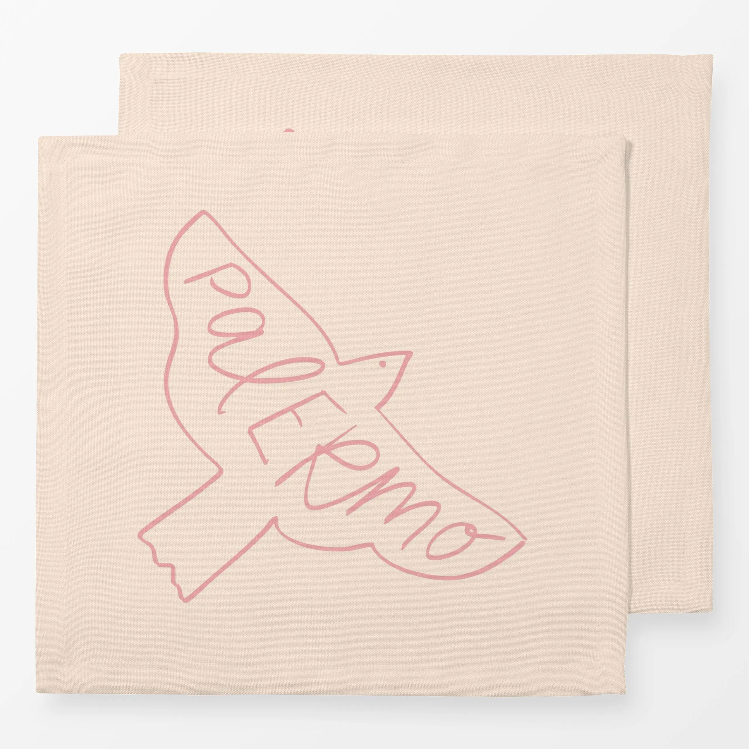 Servietten Bird Palermo - Städte & Länder, Sprüche & Schriftzüge - von „Kruth Design"; Vogel, outdoor, Gartendeko, kruthdesi...