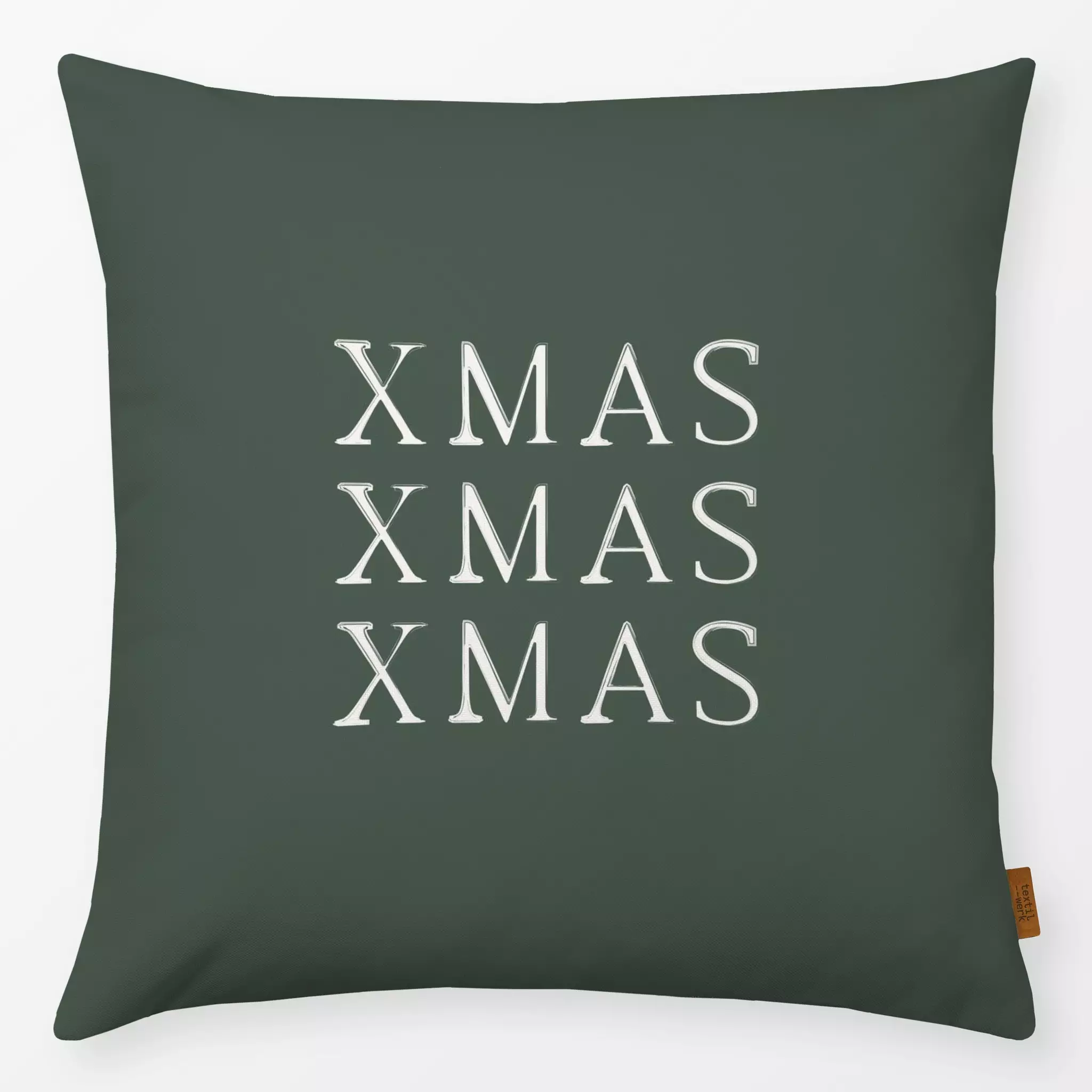 Kissen Kissen Xmas grün