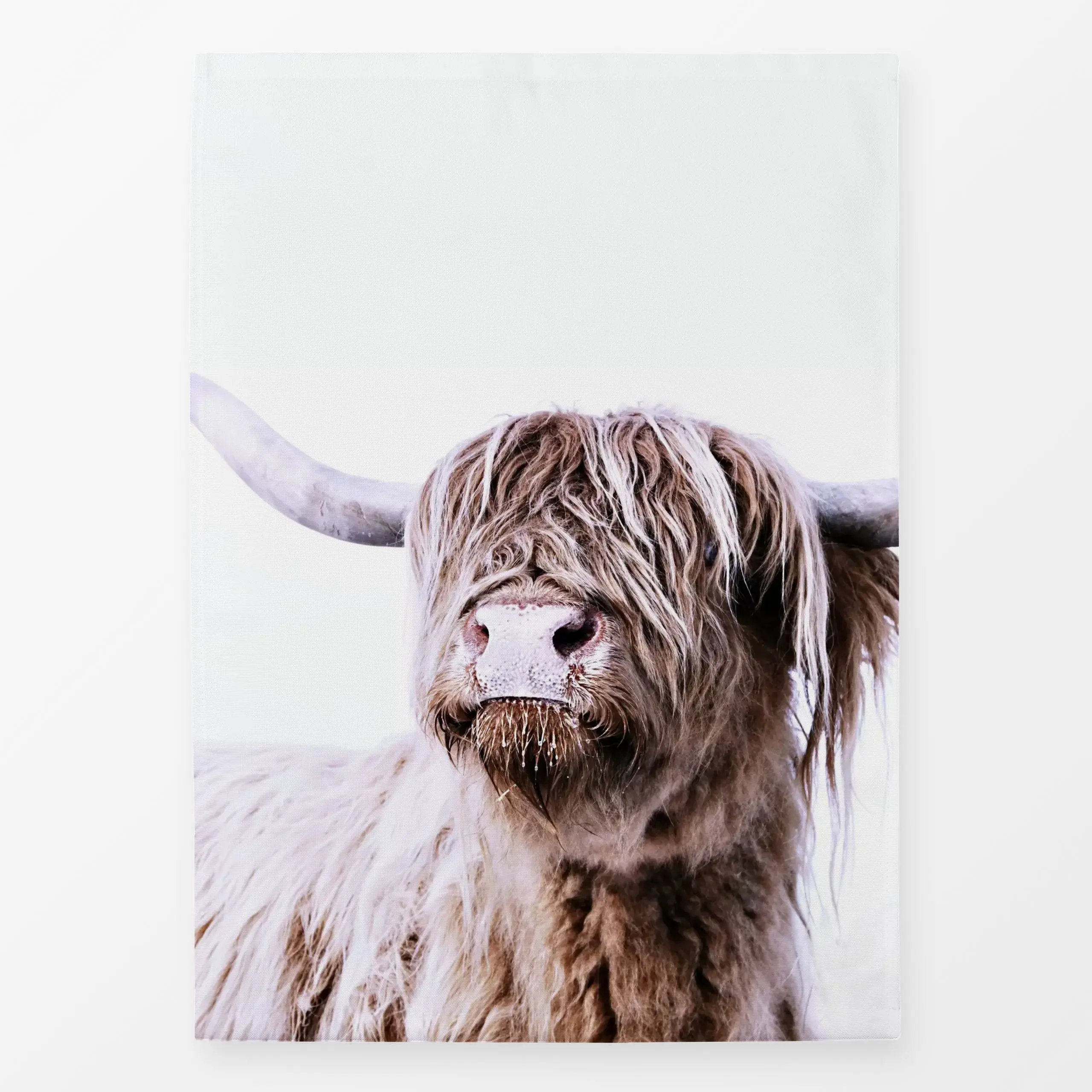 Geschirrtücher Hochlandrind Frida - Herbst, Tiere - von „Monika Strigel"; Kuh, Herbst, MonikaStrigel, schottland, Landhausst...