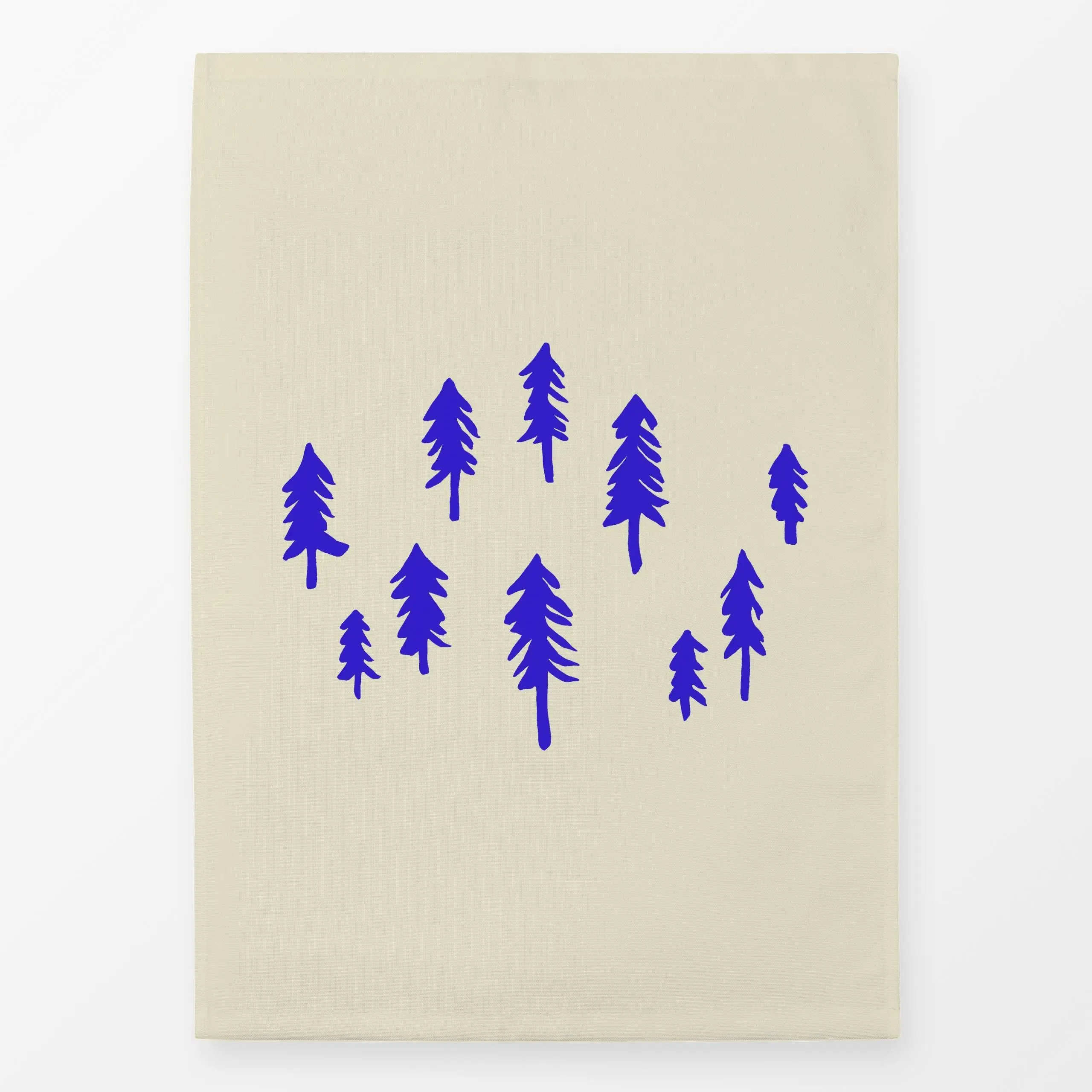 Geschirrtücher Mountain Trees - Natur & Landschaft, Pflanzen & Botanik - von „Julia Schumacher"; minimal, Tannenbaum, Tannen...