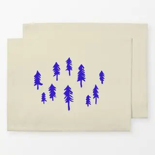 Tischset Mountain Trees