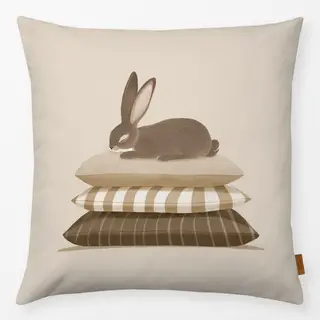 Kissen Hase Kissen schlafend