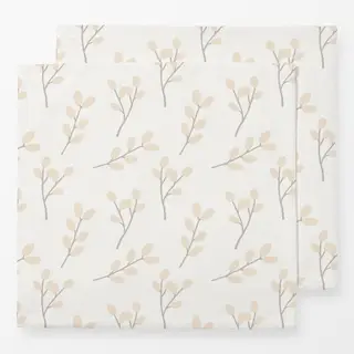 Servietten Weidenkätzchen Muster1