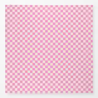 Tischdecke Chess Pattern pink