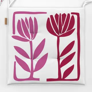 Sitzkissen Modern Tulips II