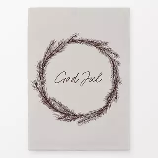 Geschirrtücher Rød God Jul Krans