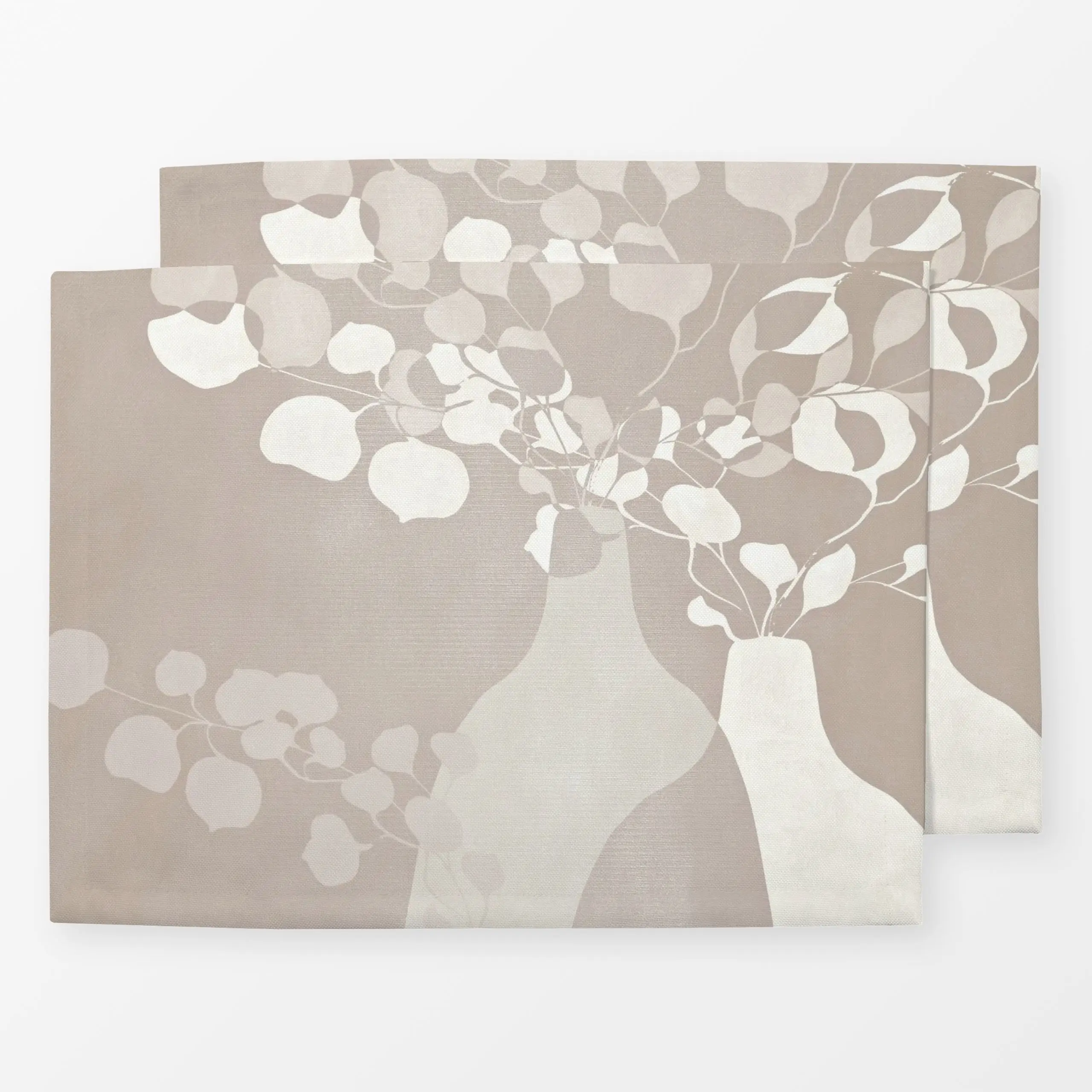 Tischset Abstrakte Blumen Modern, Blumen, Sommer, von Monika Strigel