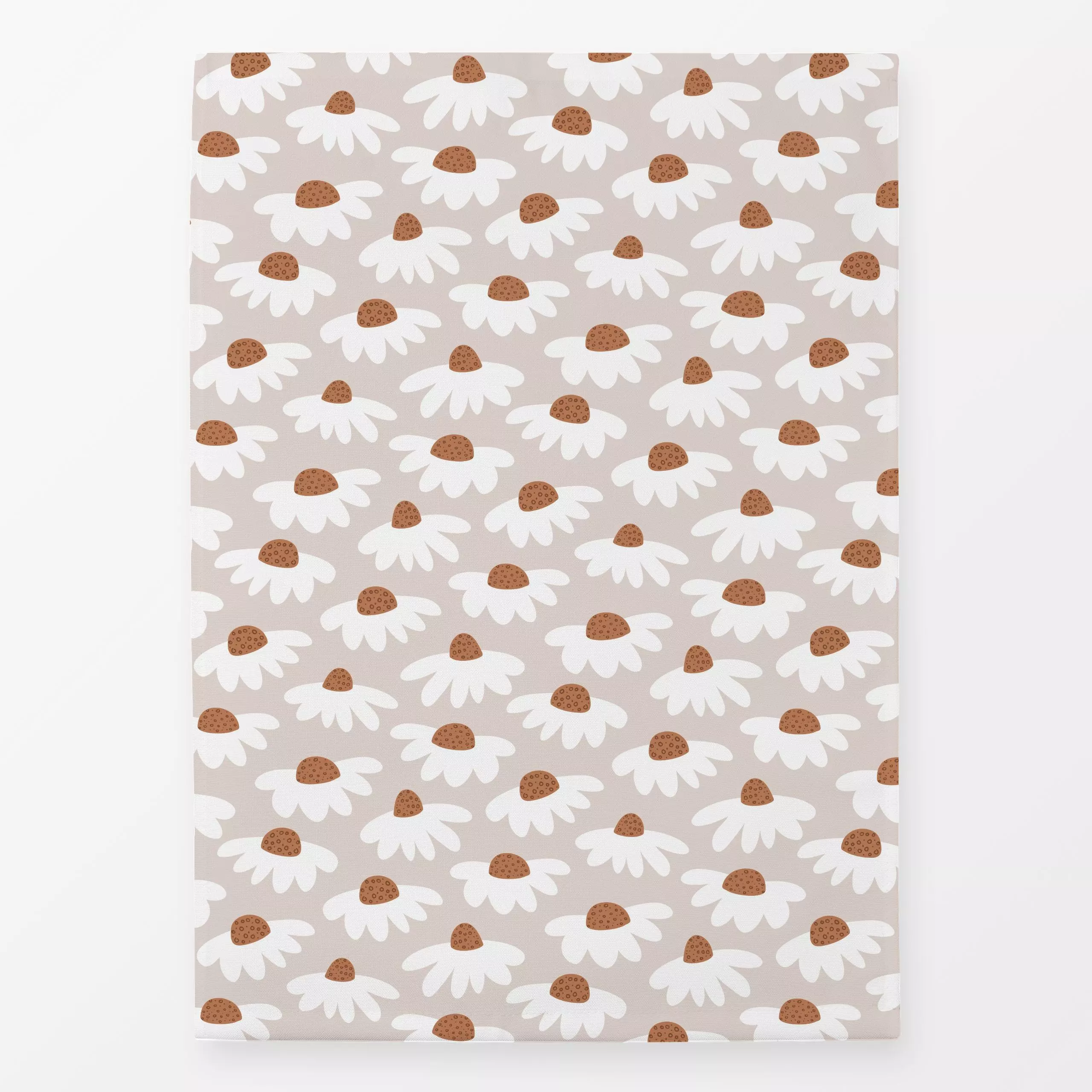 Geschirrtücher Flowers neutral - Kinderzimmer & Motive für Kinder, Symbole & Muster - von „Kathrin Woo"; boho, minimal, Hygg...