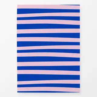 Geschirrtücher Stripes Blau Rosa
