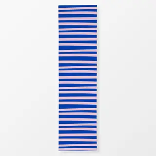 Tischläufer Stripes Blau Rosa