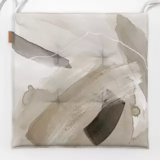 Sitzkissen Brush strokes neutral tones 2