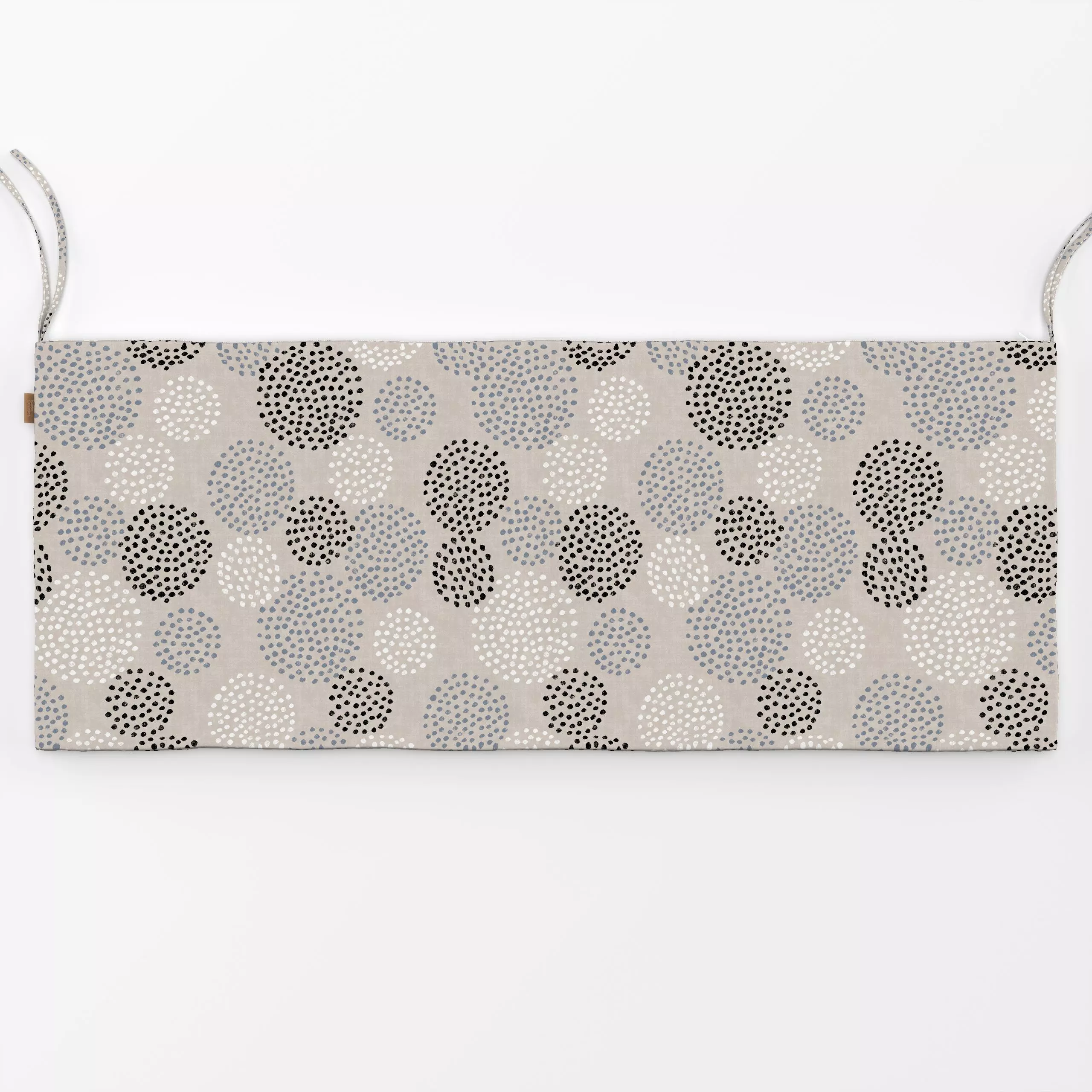 Bankauflage Colored Spots - Symbole & Muster - von „Studio Kesse"; minimal, Punkte, Hygge, Dots, Scandinavian, Scandi, Nordi...