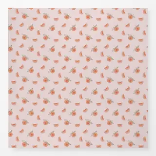 Tischdecke Aquarell Pfirsich Muster