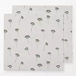 Servietten Wilde Möhre Grün Hell