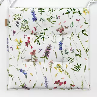 Sitzkissen Skandinavische Wildblumenwiese