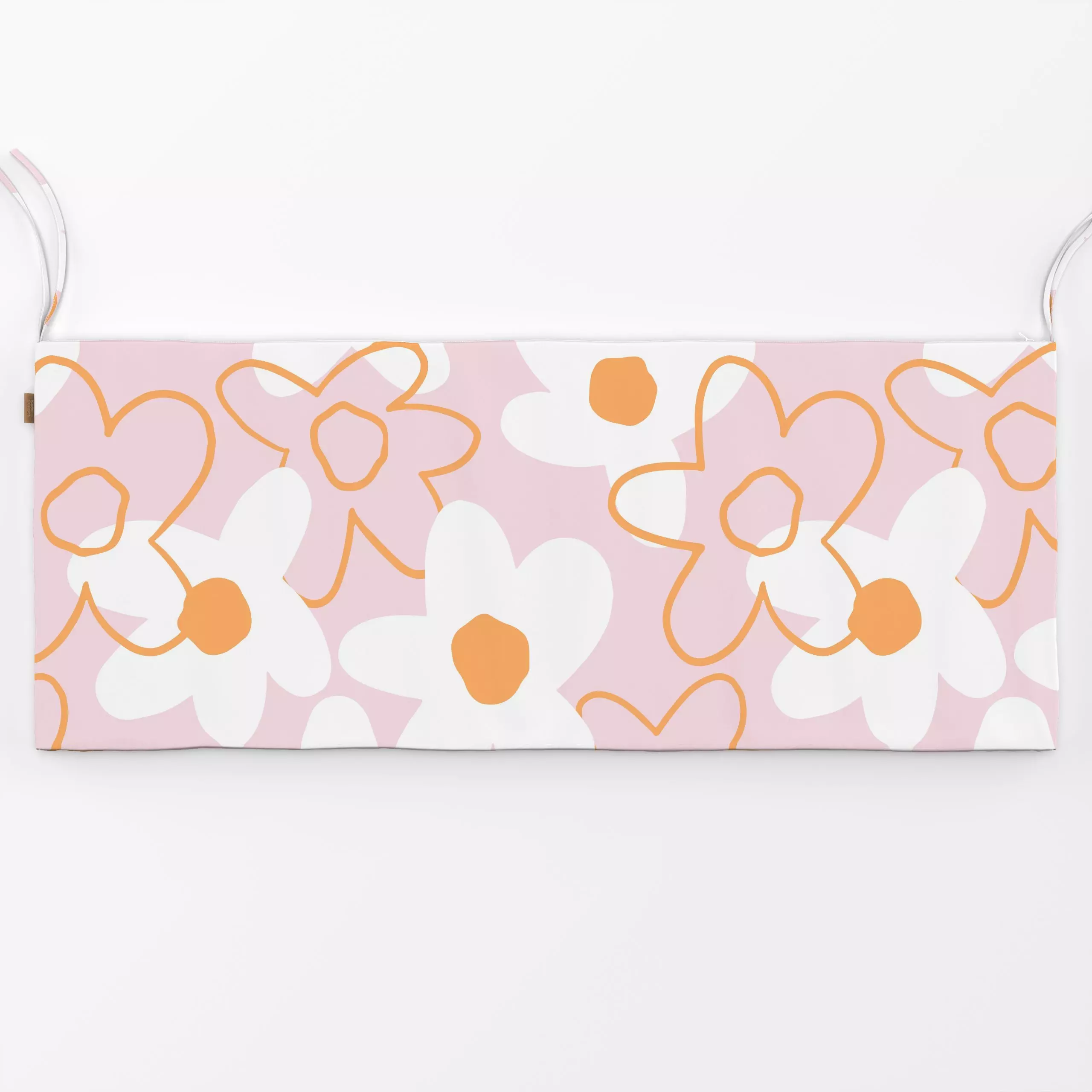 Bankauflage Spring Flower Pattern - Symbole & Muster, Anlässe, Ostern - von „Kruth Design"; Blumen, Sommerblumen, Sommer, ou...