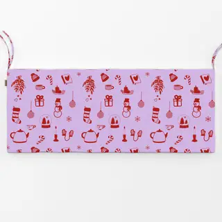 Bankauflage Red Winter Joy