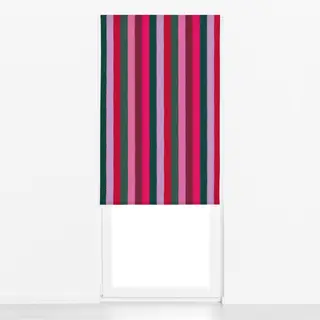 Raffrollo Xmas Multicolor Streifen
