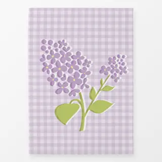 Geschirrtücher Flieder Vichy lila