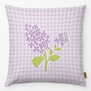 Kissen Flieder Vichy lila