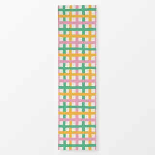 Tischläufer Karo Streifen Magic - pastell