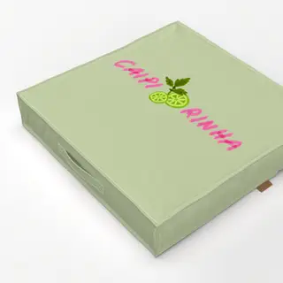 Bodenkissen Caipirinha Typo & Limette