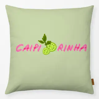 Kissen Caipirinha Typo & Limette