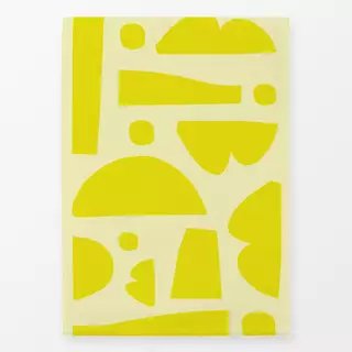 Geschirrtücher Yellow Carnaval