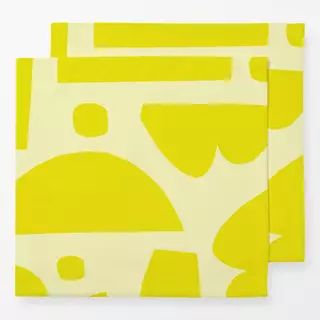 Servietten Yellow Carnaval