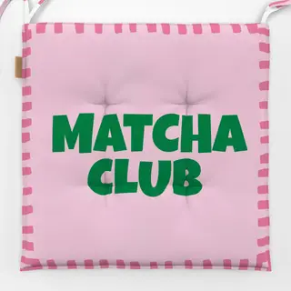 Sitzkissen Matcha Club