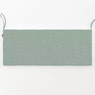 Bankauflage Mini Streifen naturals green