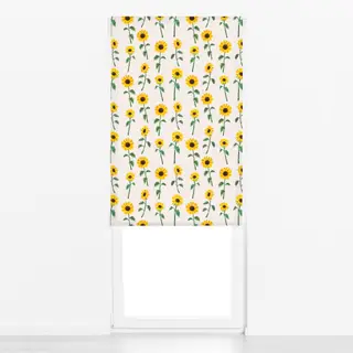 Raffrollo Sunny Sunflower Blooms
