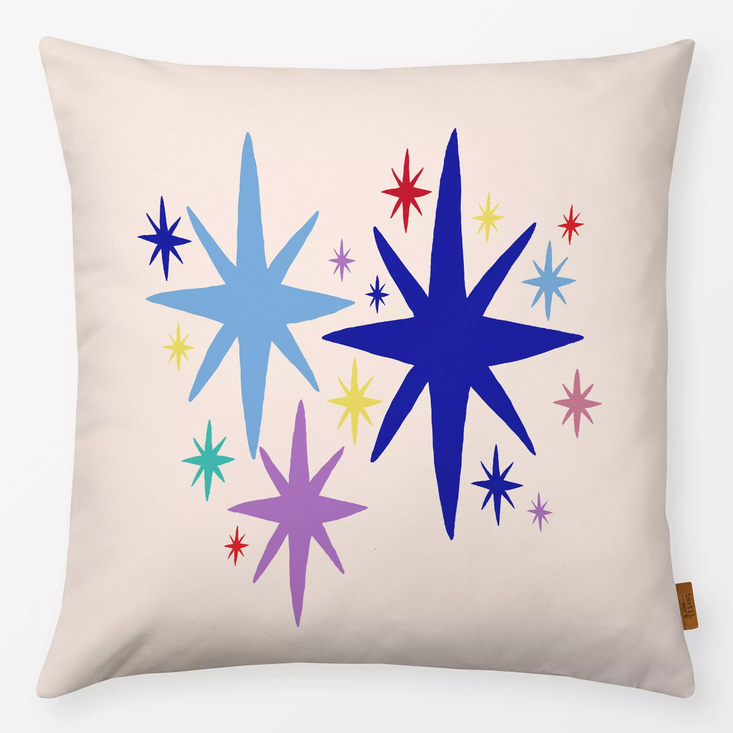 Kissen Weihnachtssterne - Winter - von „Ursula Tücks"; Weihnachtsmann, Weihnachtsbaum, Weihnachten, weihnachtlich, Weihnacht...