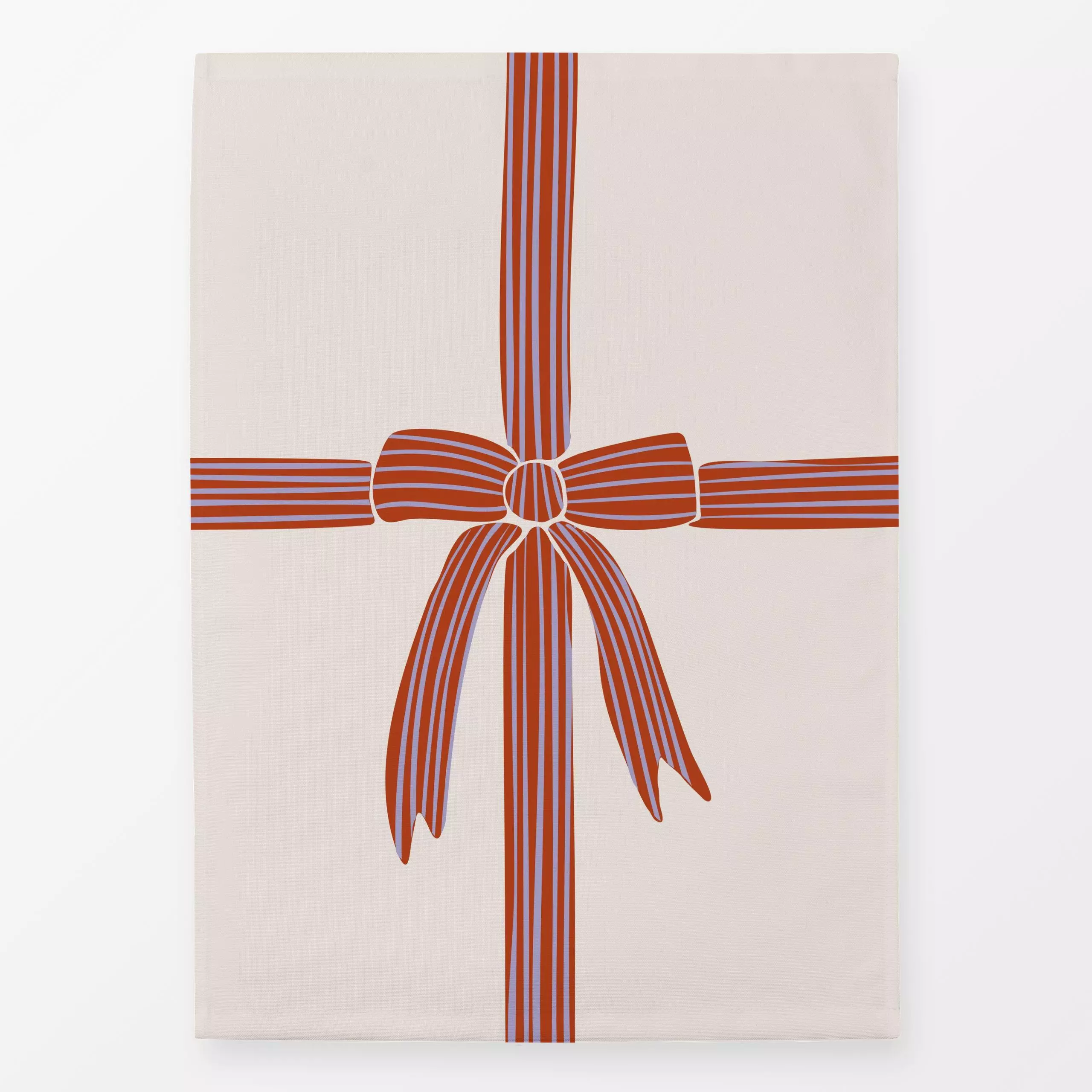 Geschirrtücher Schleife - Weihnachten - von „moDeern Design Studio"; Weihnachten, Geschenk, weihnachtlich, schleife, Weihnac...