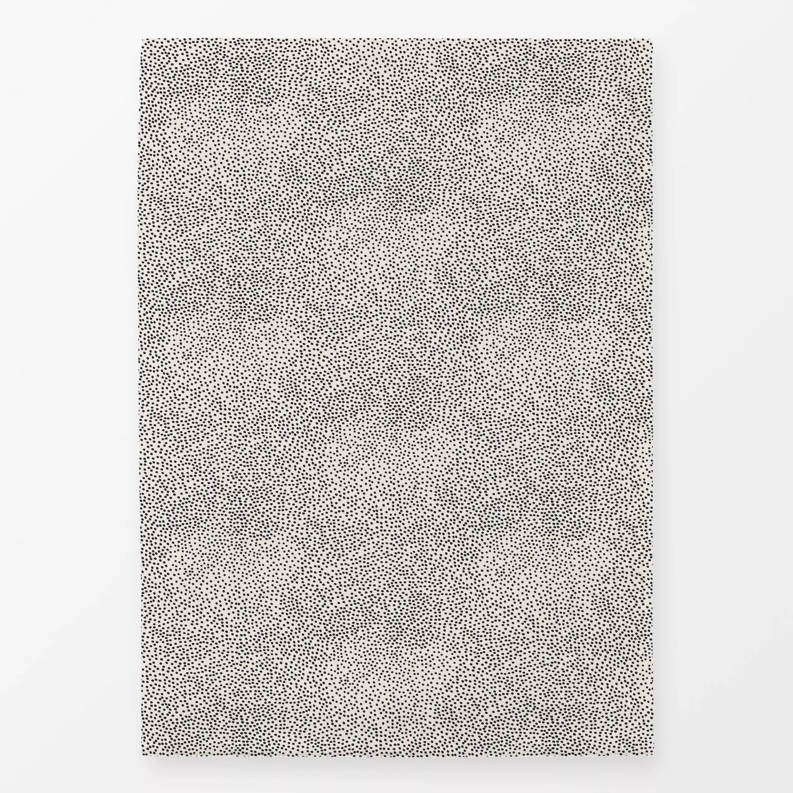 Geschirrtücher Kleine Punkte anthrazit - Symbole & Muster - von „Julia Schumacher"; minimal, Struktur, Punkte, anthrazit, Mi...