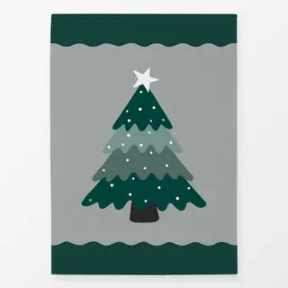 Geschirrtücher Weihnachtsbaum Rahmen