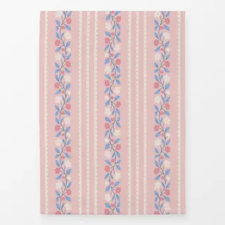 Geschirrtücher Blumen und Spitze Rosa