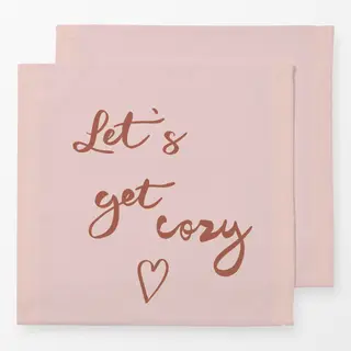Servietten Cozy pink