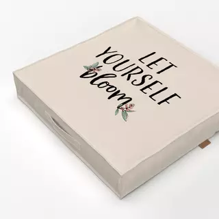Bodenkissen Let yourself bloom