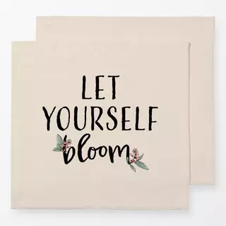 Servietten Let yourself bloom